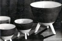 Vases tripodes, c. 1955.